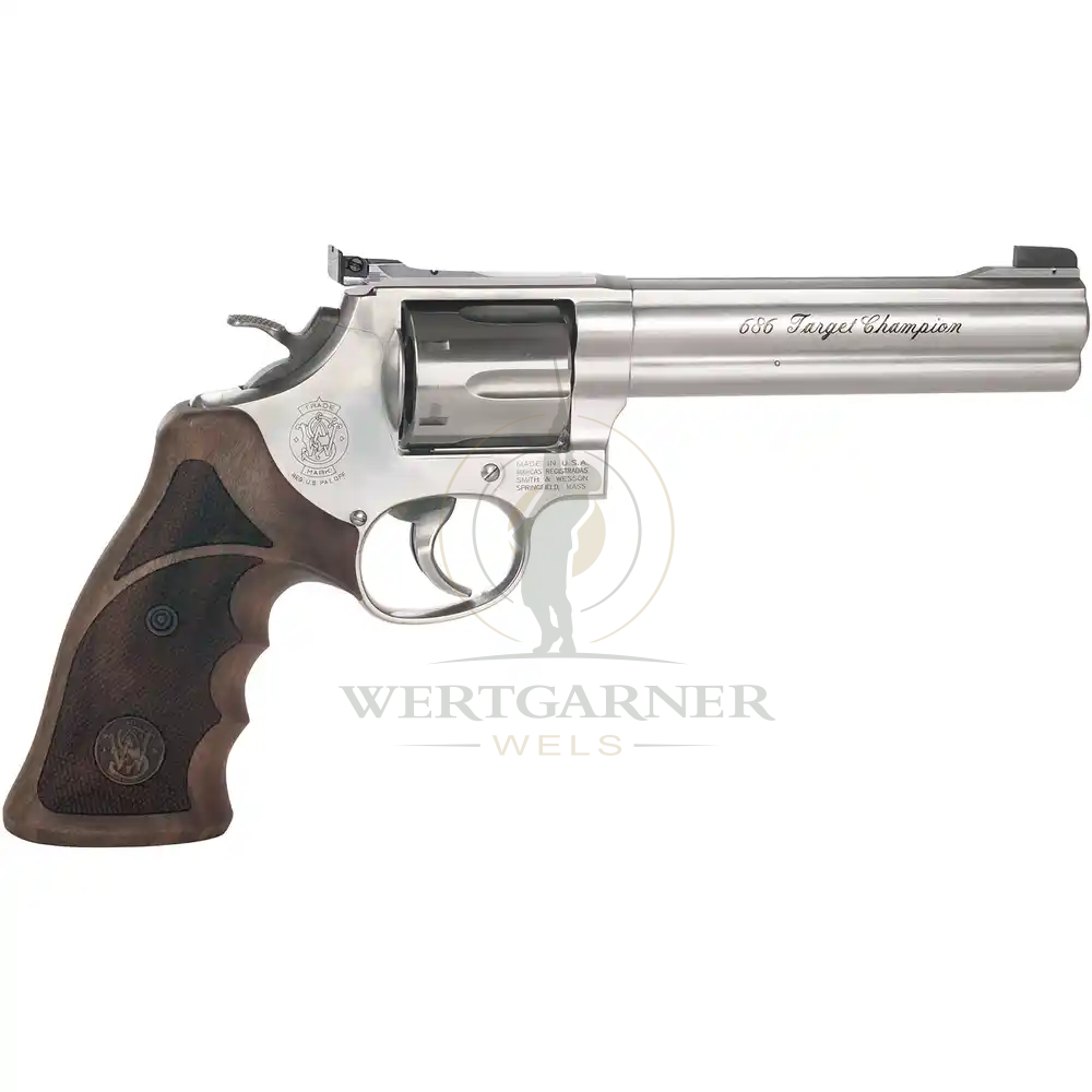Smith & Wesson 686 Target Champion .357Mag. 6" argent