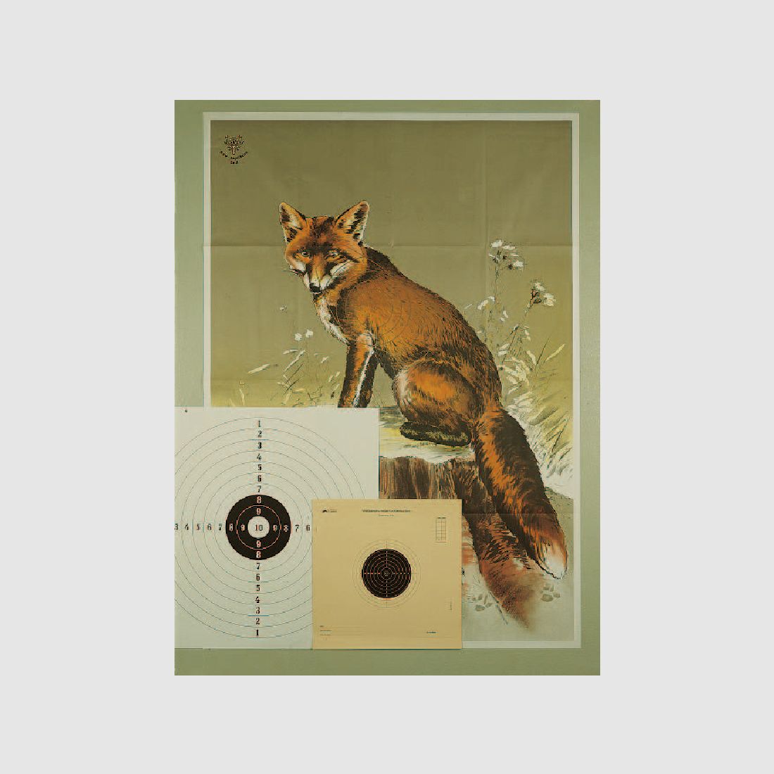 Deutsche Jagdscheiben (nach Vorschrift des DJV)