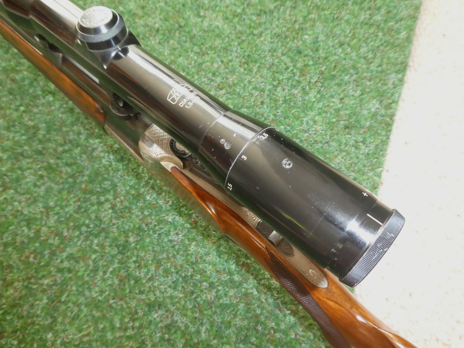 Bockbüchsflinte Waffen Esch Bonn 16/70 and 22 Hornet with Zeiss scope, image 13 of 20