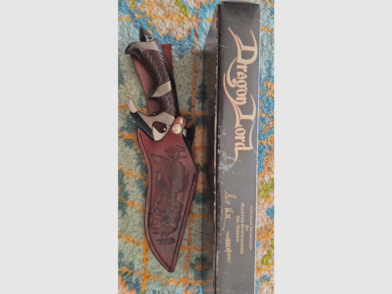 HIBBEN KNIVES COSTUM DESIGN SERIES Dragon Lord