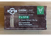 PPU Grom Line - lead-free - Cal. 7x57R - 10.2g - 158gr