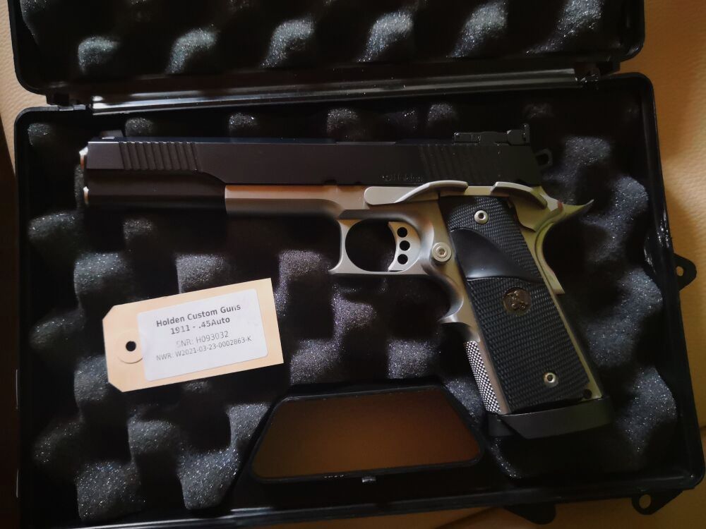Holden Custom Guns	 1911 Longslide 6"