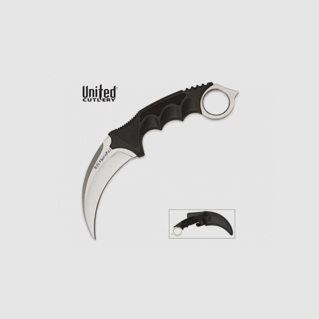 United Honshu Karambit Silver Chrome