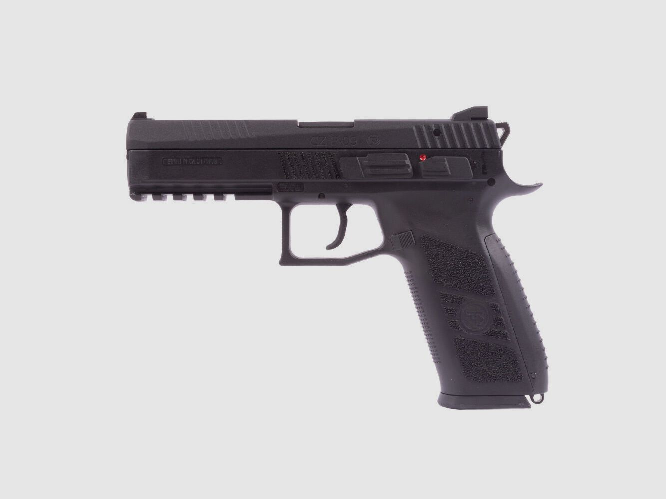 KJ Works CZ P-09 incl. Case Blk Airsoft CO2 GBB Pistola da 18