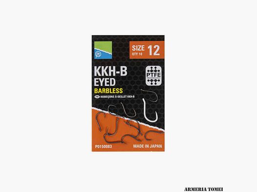 PRESTON – KKH-B HOOKS – EYED SIZE 14