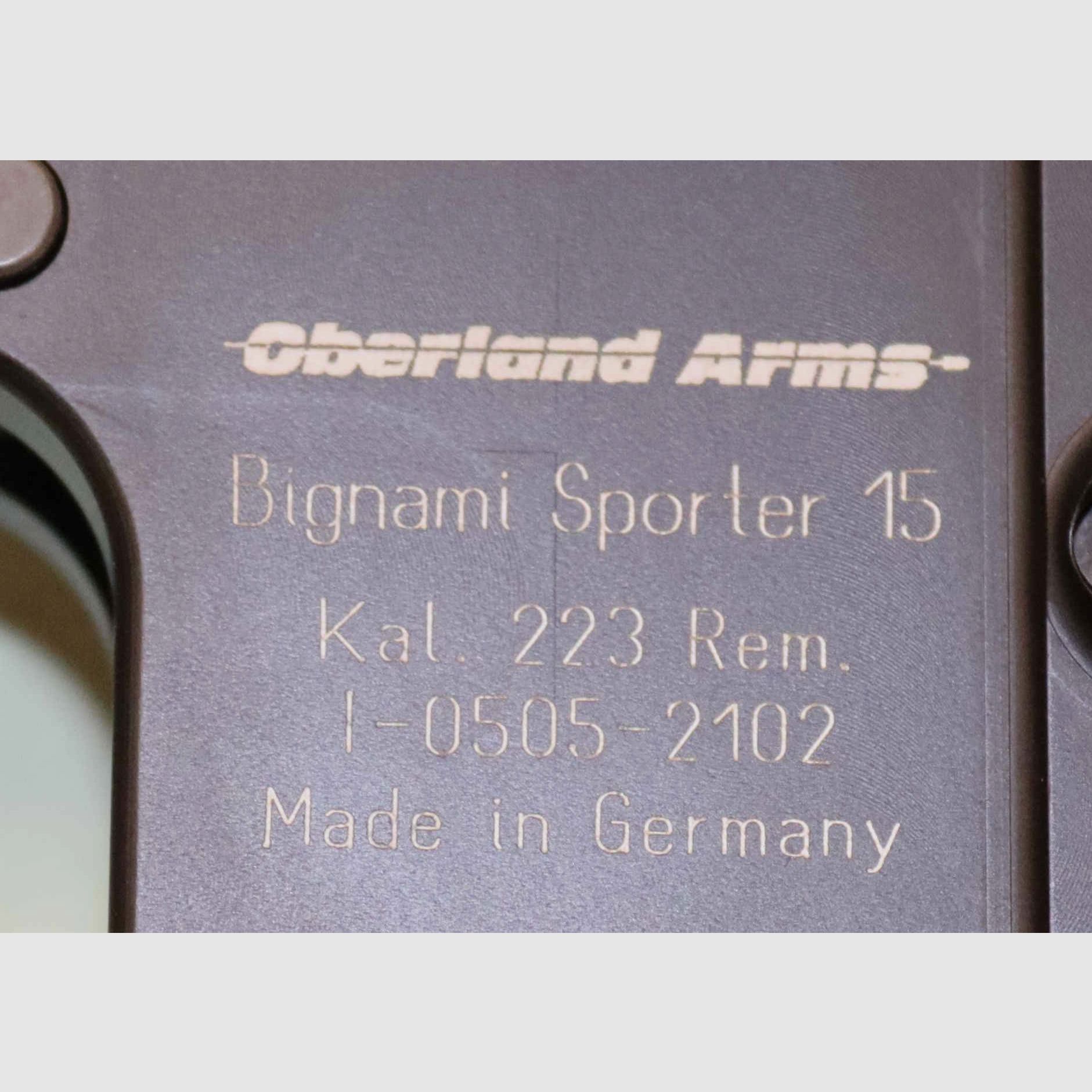 Rifle Oberland Model Bignami Sporter 15 Caliber 223R Sporty, image 9 of 9
