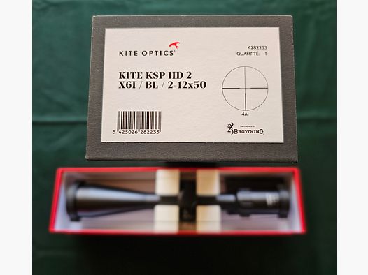 Jagd-ZF "KITE KSP HD 2,  2‑12x50 i" – lunette de tir en état neuf / modèle de démonstration / jamais monté