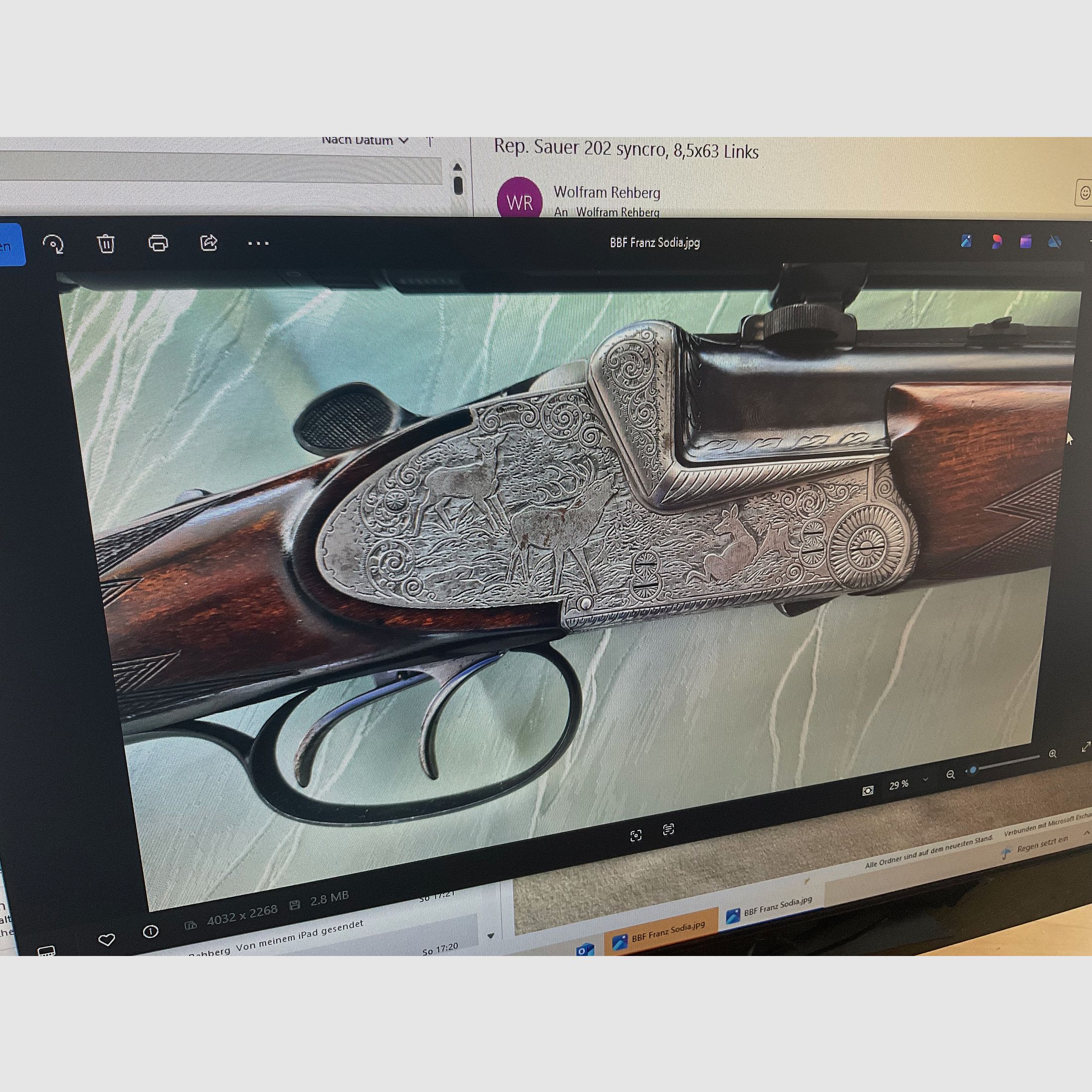 BBF Franz Sodia 12/70 7x65R- 8,5x63 Reb