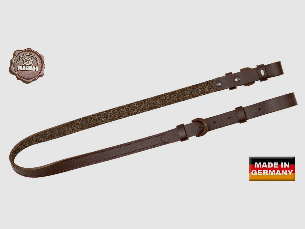 AKAH rifle sling with cork-rubber pad