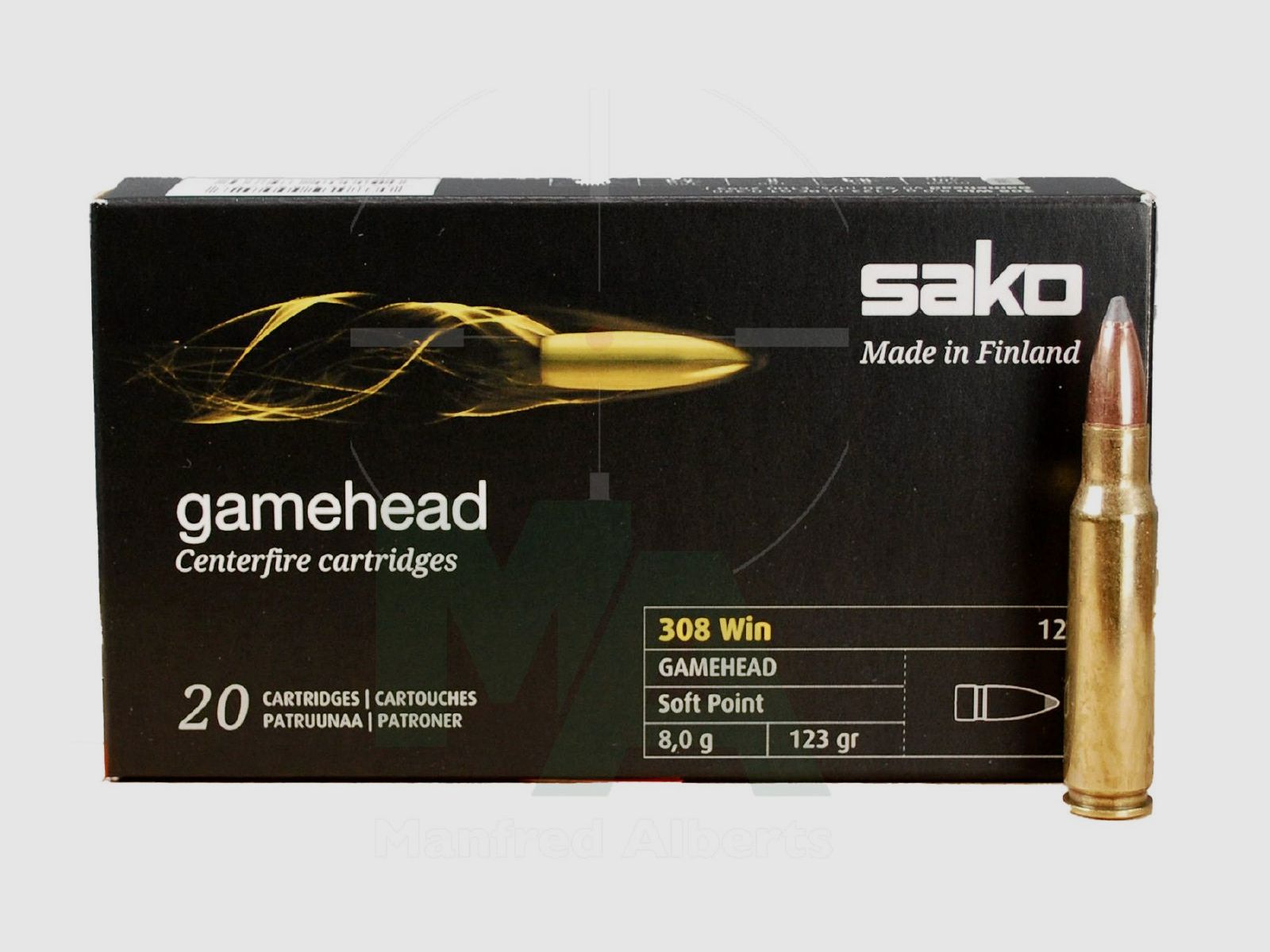 Sako .308Win Gamehead SP 8,0g - 123gr