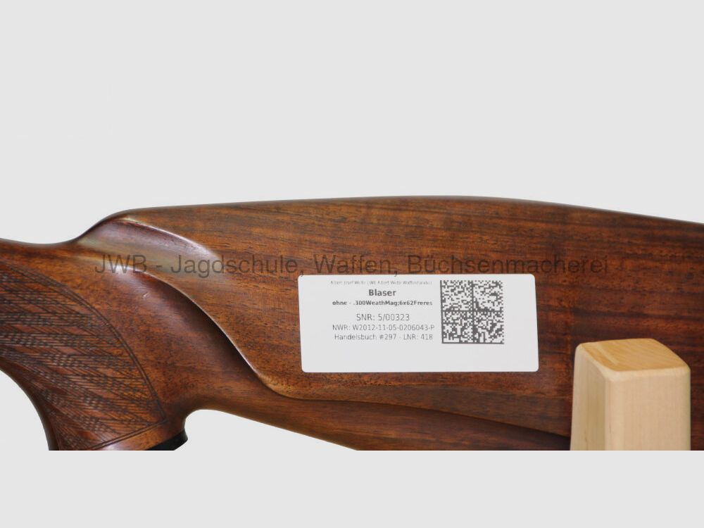 Blaser lujo - .300WeathMag - 6x62Freres