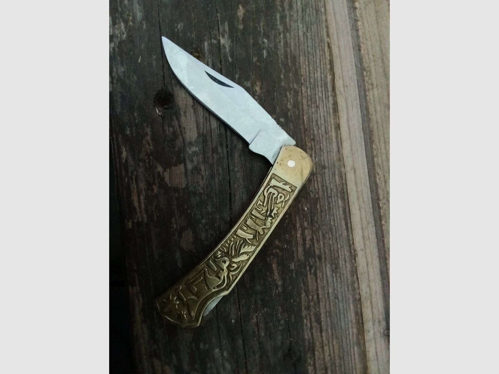 coltello da caccia antico pieghevole