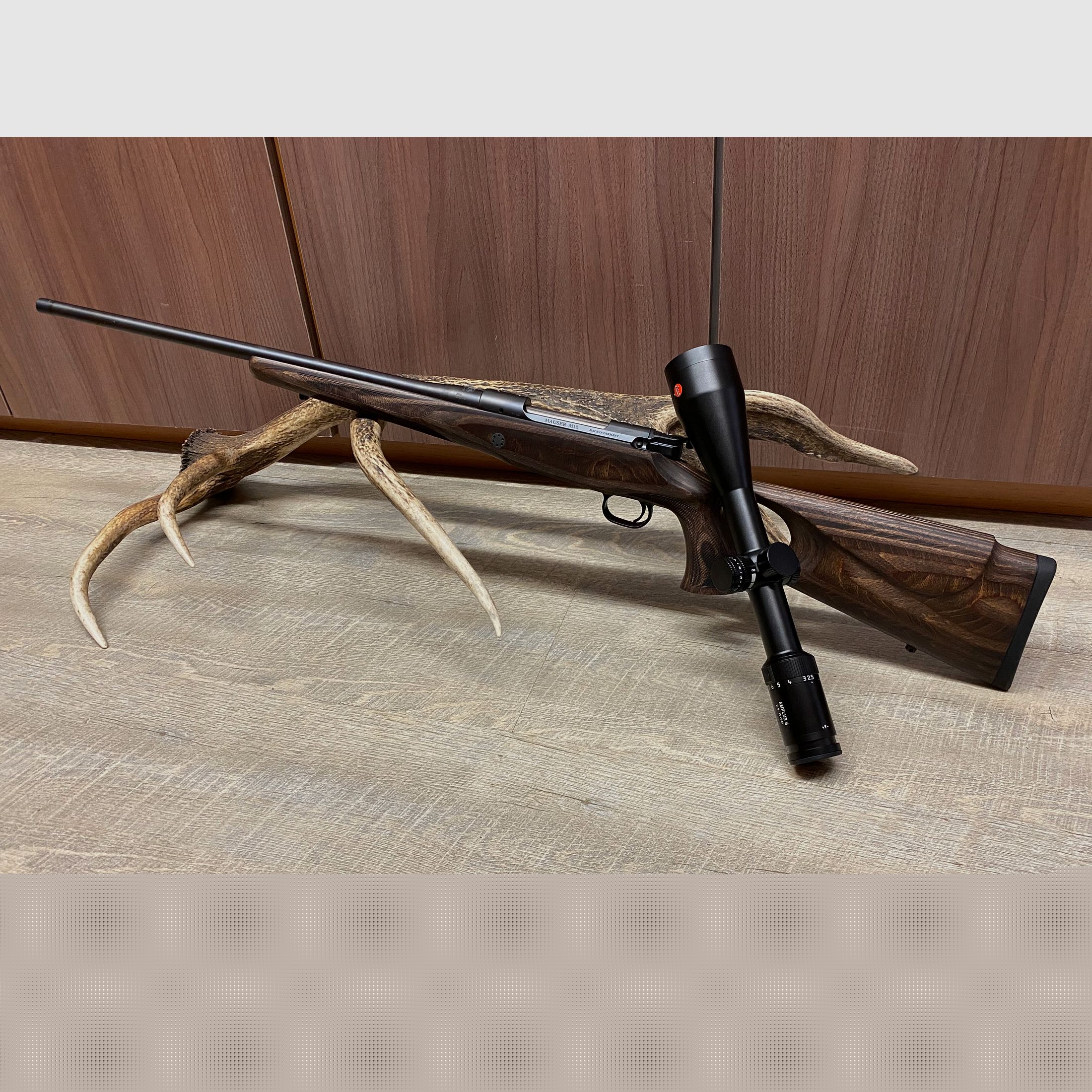 Mauser M12 Max, mit Leica Amplus 6 2,5-15x56 i