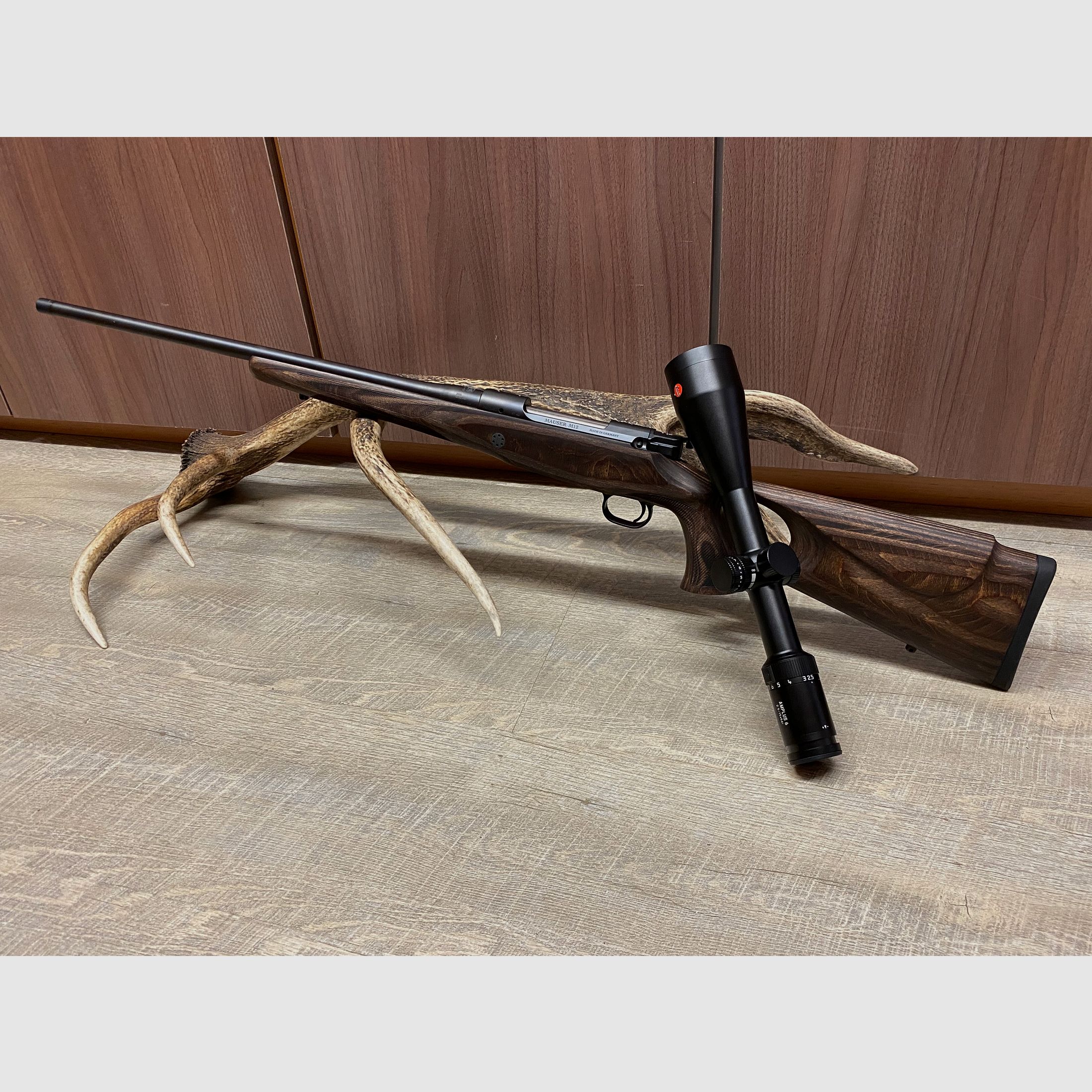 Mauser M12 Max, with Leica Amplus 6 2.5-15x56 i