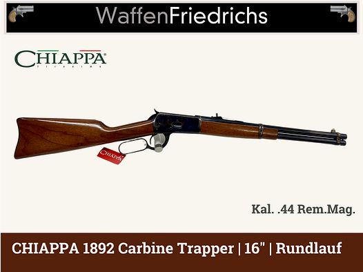 CHIAPPA 1892 Carabina Trapper 16" UHR - WaffenFriedrichs
