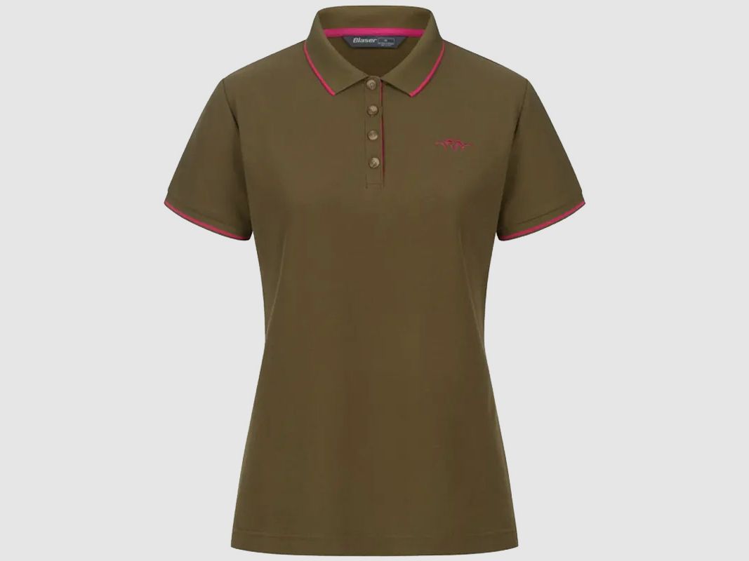 Blaser polo 24, olive foncé/bruyère
