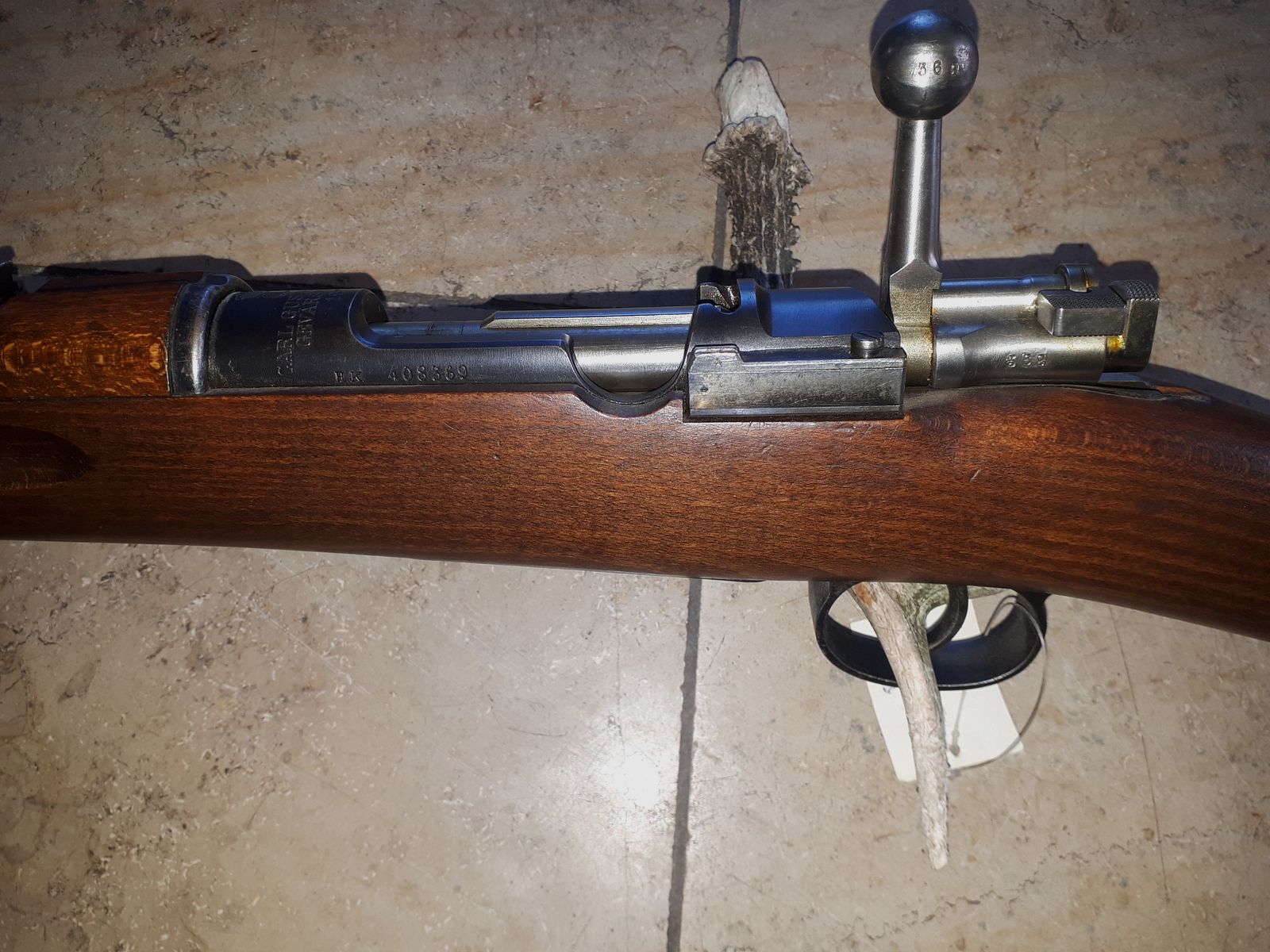 Schwedenmauser M96 im Kaliber 6,5x55.