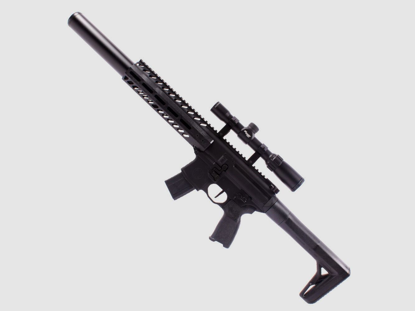 Sig Sauer	 MCX Gen2 CO2 Gewehr NBB SET 4,5mm Diabolo BLK +1-4x24 ZF