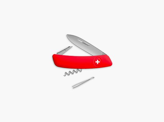 Cuchillo Suizo Swiza D01 Rojo Mate - ZD01RM