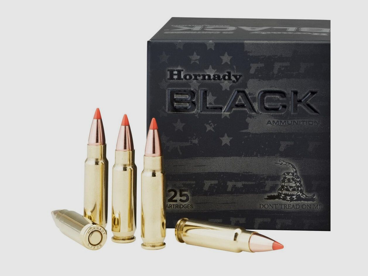 5.7×28 Hornady Black V-Max 40grs.