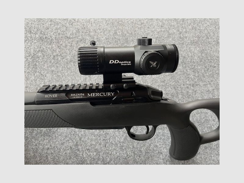 Mercury Rover G2 Thumbhole .308 Win. mit Jaki Schalldämpfer und DDoptics RedDot MAG 1-4x22