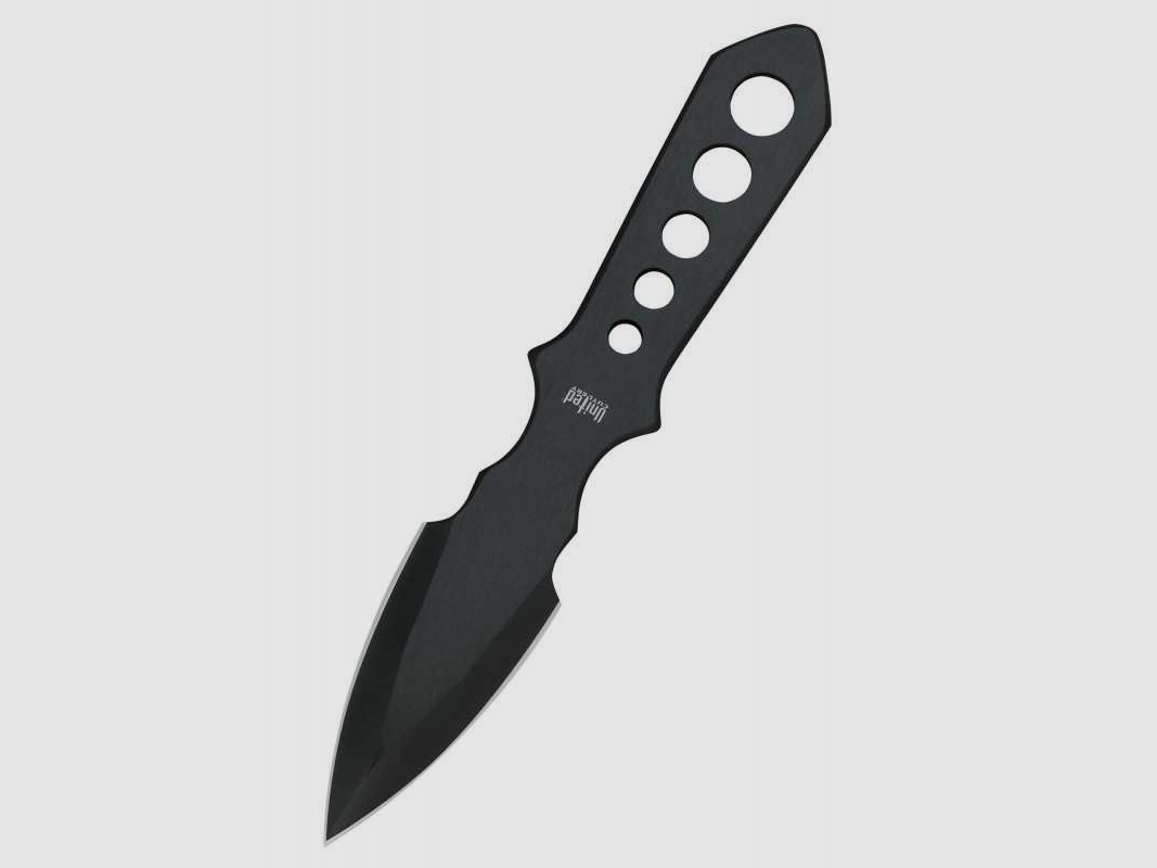 United Cutlery Lightning Bolt 3er Wurfmesser-Set mit Schultergurt