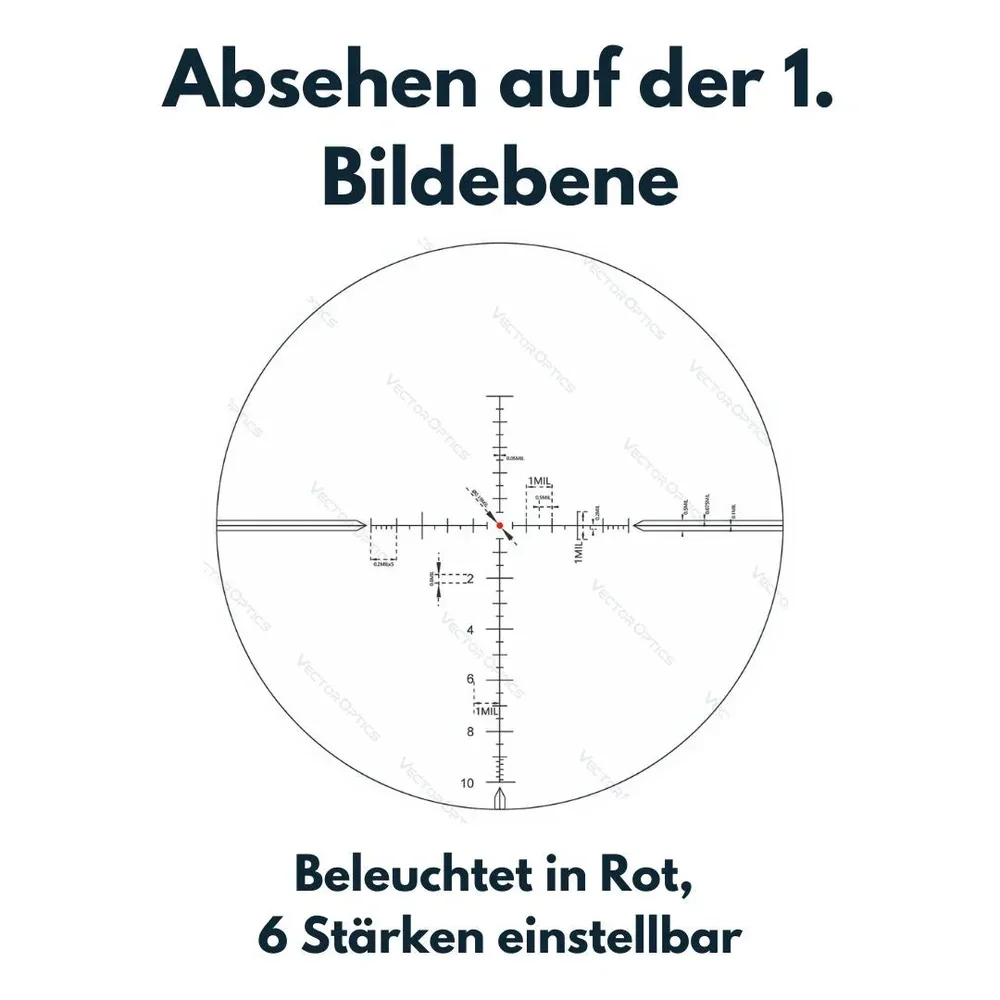 Vector Optics Zielfernrohr SCFF-11 Taurus 3-18x50 FFP