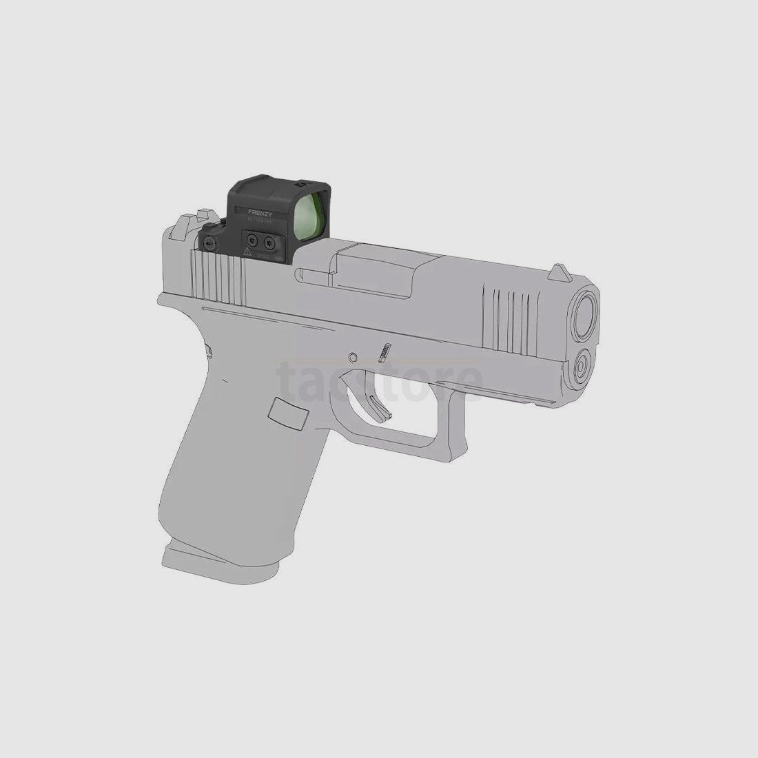 Vector Optics Frenzy FA 17x20 GMR EDC Green Dot - Black, Bild 4 von 15