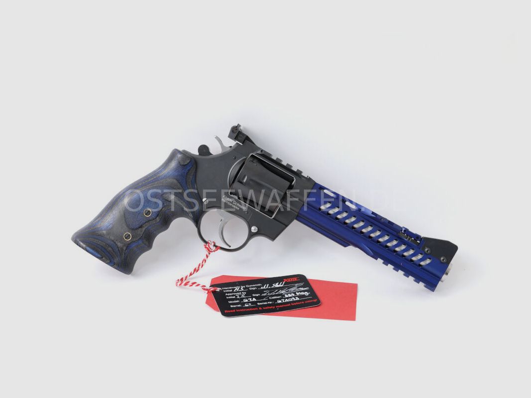 Korth Super Sport GTA blue .357Mag