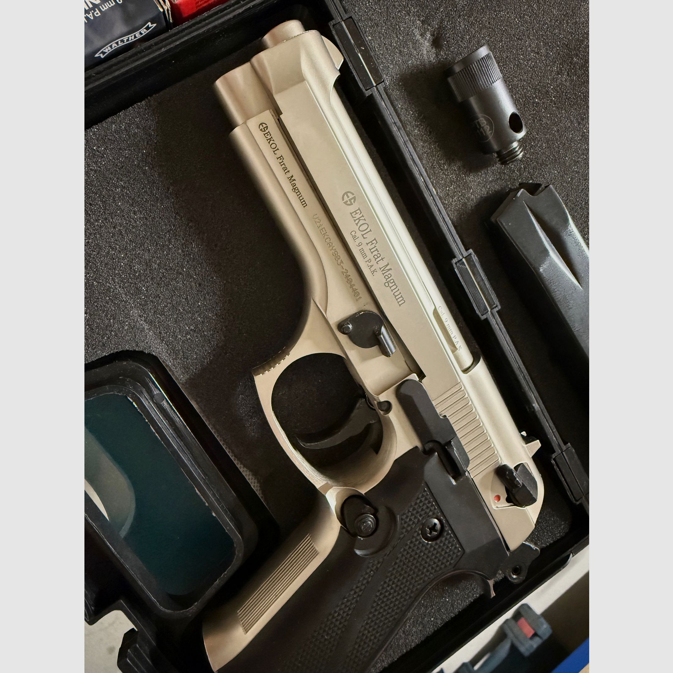 Firat Ekol 9mm PAK + 200 Schoten (Beretta-namaak)