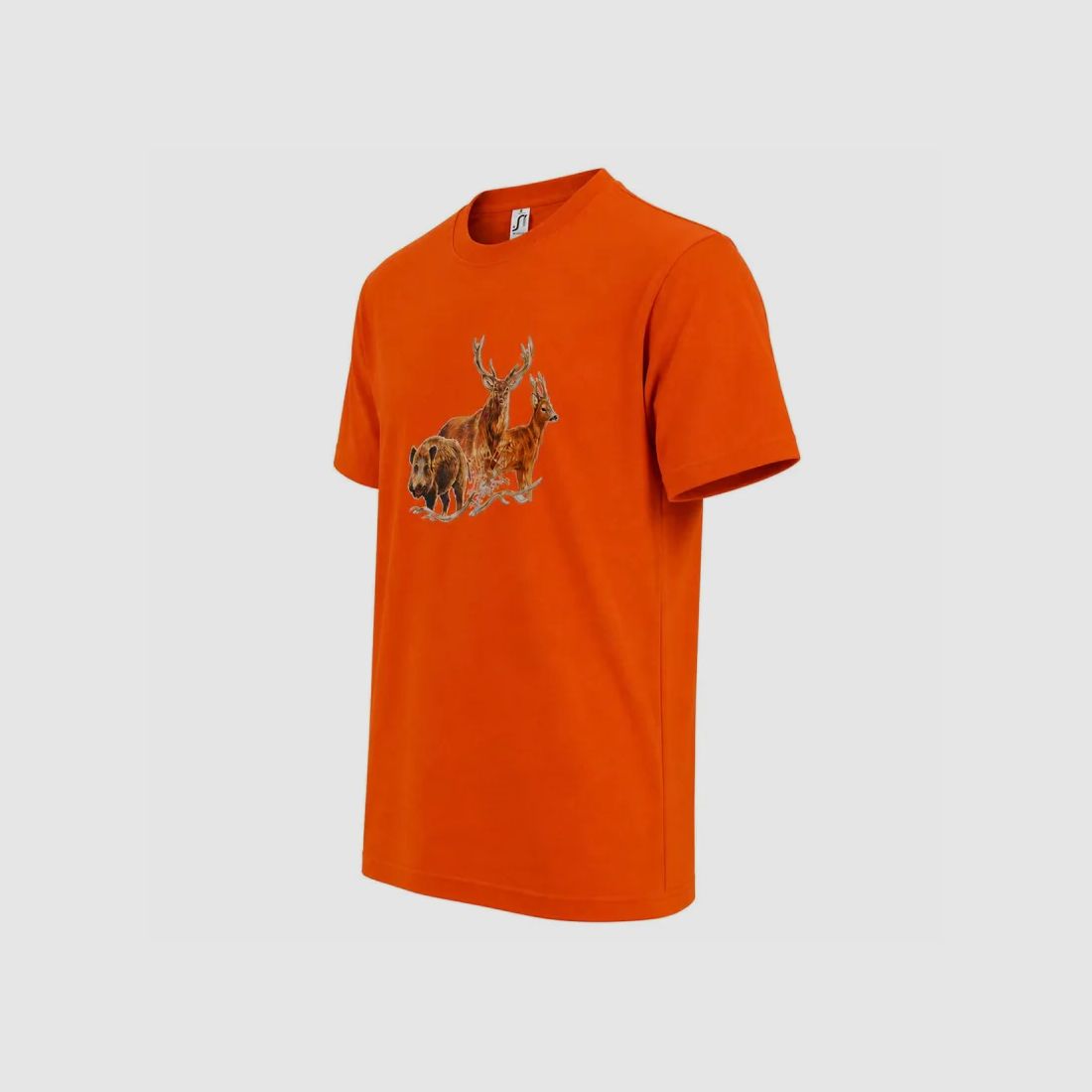 T-shirt orange grands animaux Bartavel®, image 8 sur 13