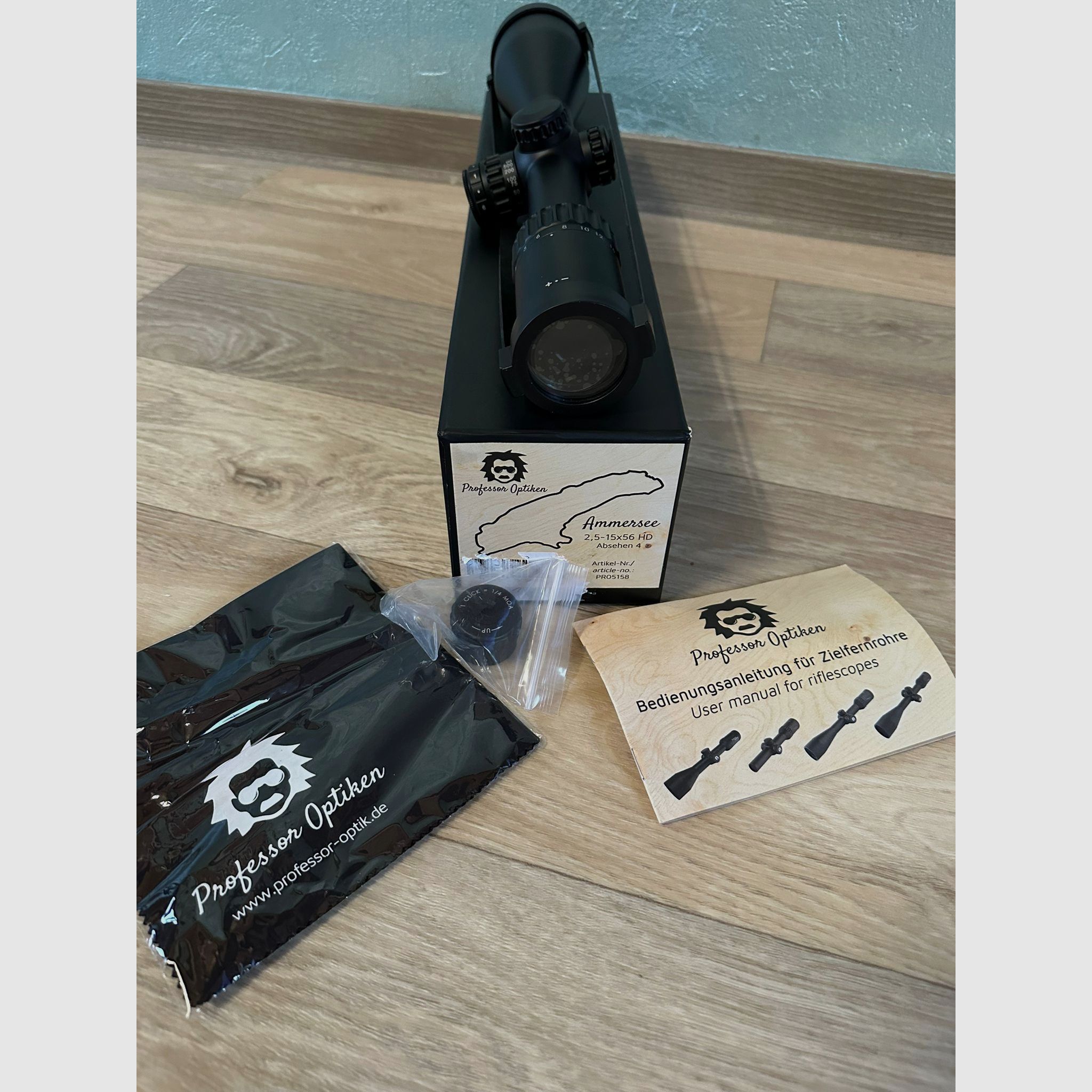 Professor Optiken Ammensee 2.5-15x56 HD Reticle 4