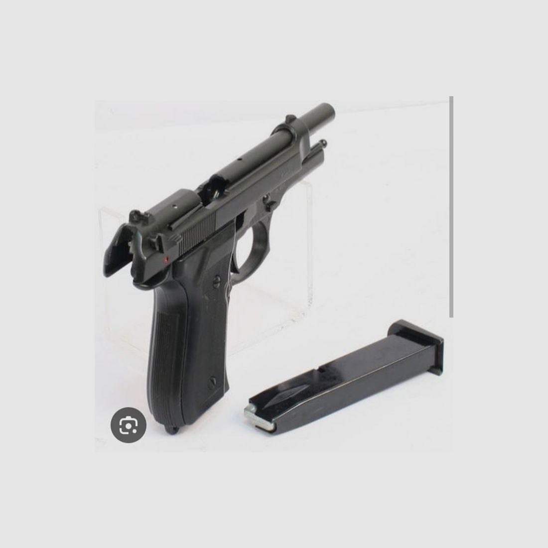 Vente Beretta92 copie avec chargeur supplémentaire pistolet à blanc 8mm k de Bruni Mod.92 - 18 coups
