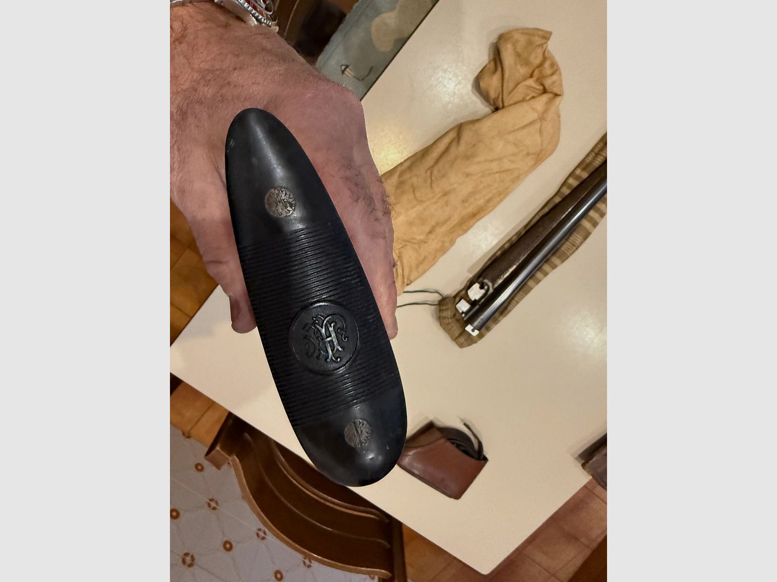 Doppietta Franz Sodia Ferlach cal.12/70 Ejector – Incisa – Con certificato originale 1950 + custodia