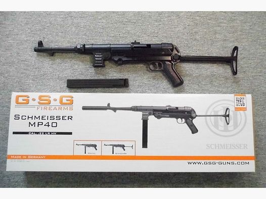 Armas deportivas alemanas Schmeisser MP 40
