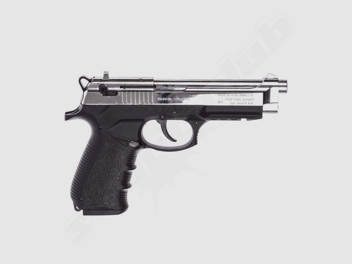 Zoraki 918-P Chrom Schreckschusspistole 9 mm P.A.K. - Sonderedition