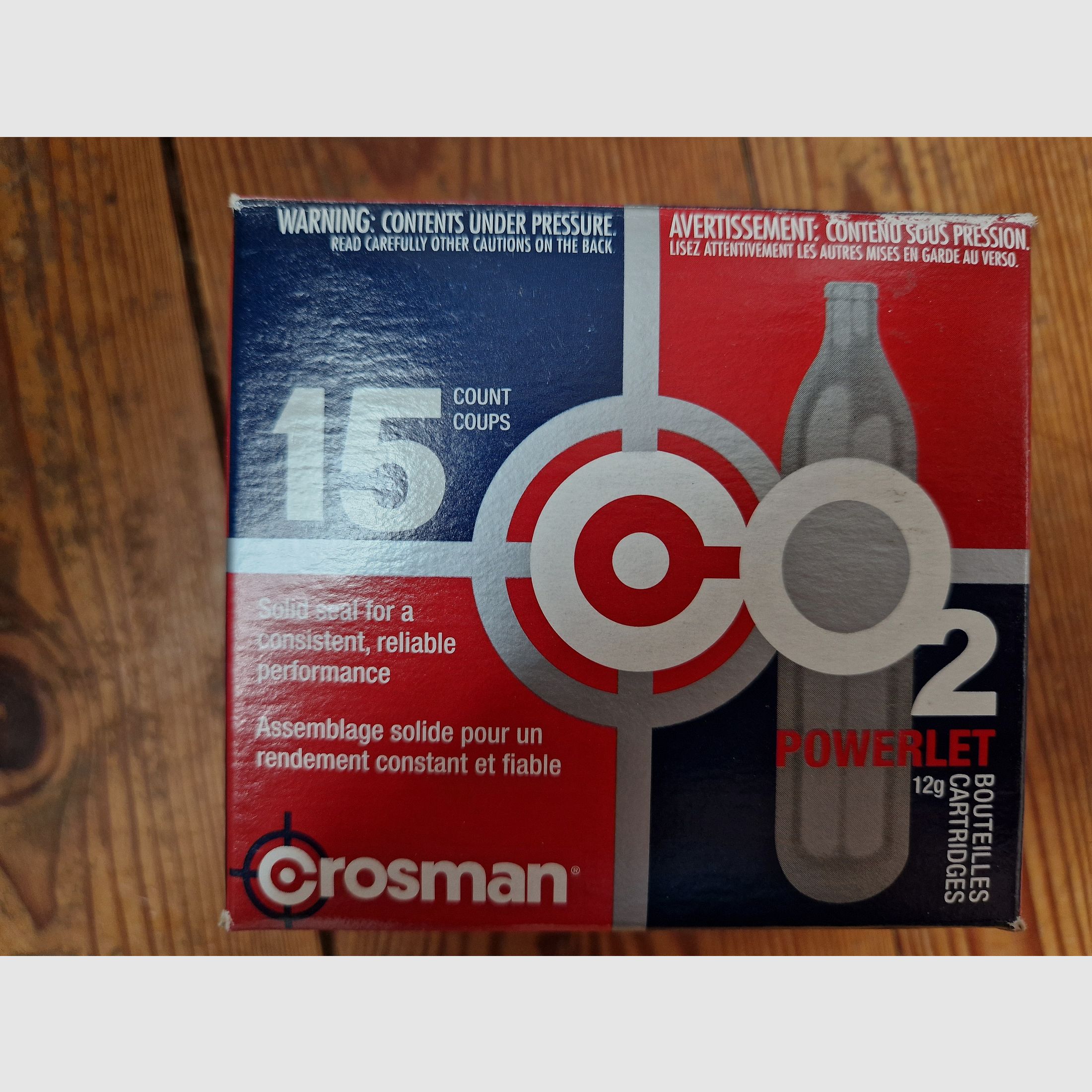 CO2 capsules cartridge 12 g, WALTHER, Umarex, Crosman, GSG