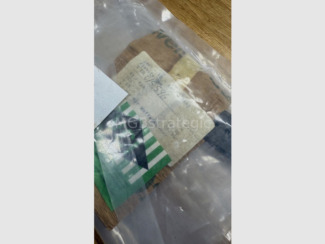 Walther P1 ex Bundeswehr Depobestand mit Depo Tüte inkl. 1x Magazin P38 halbautom. Pistole 9mmLuger P 38 / mit Depotverpackung Ex Bw Depotbestand