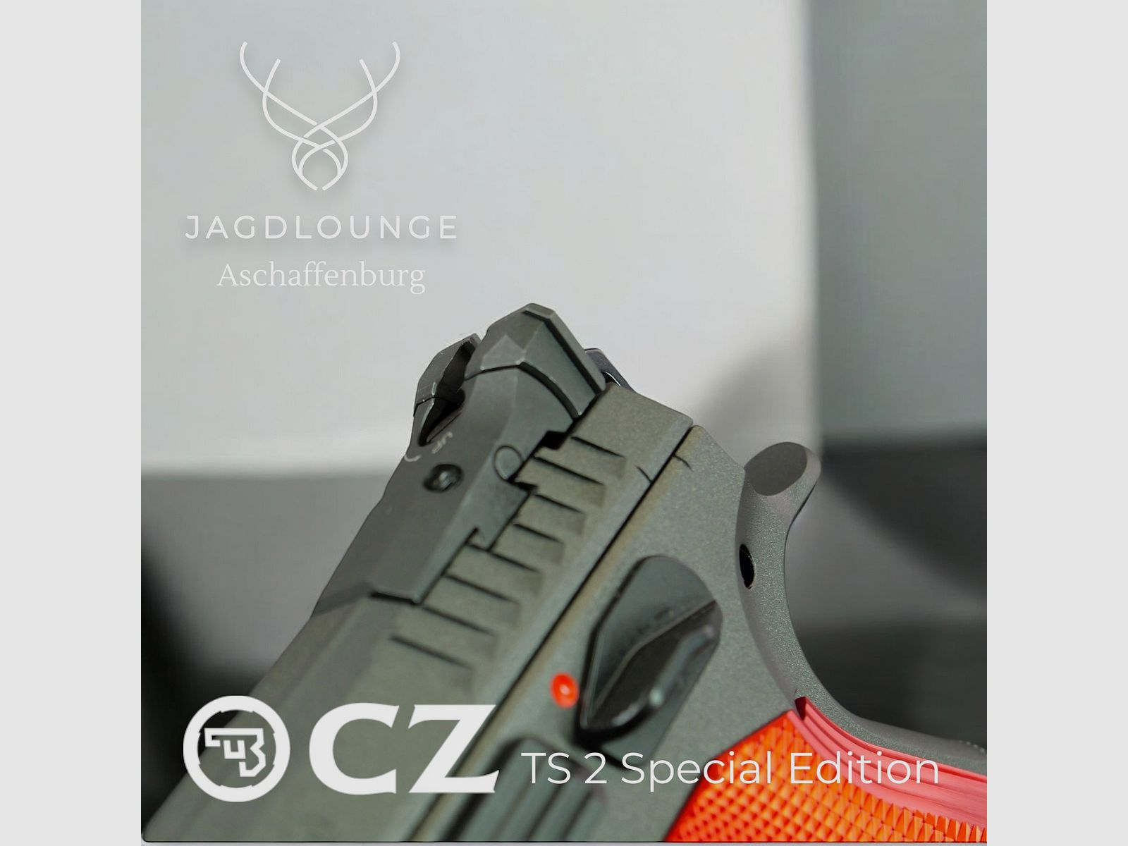 CZ TS2 Cobalt Grey / Red Edition 9x19mm