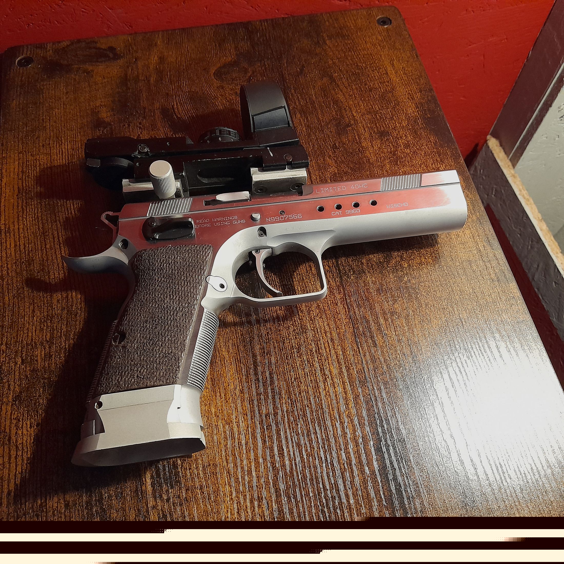 TanfoglioLimited 40 HC CAT 9960 4" with interchangeable system in 9mm Luger