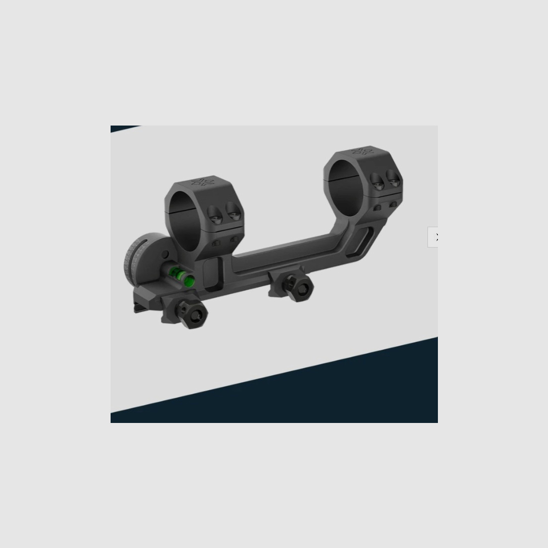 Vector Optics SCACD-24 Blockmontage mit Wasserwaage & Neigungswinkelanzeige für 21mm Schiene
