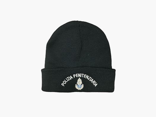 CAPPELLO LANA – POLIZIA PENITENZIARIA (blu scuro)