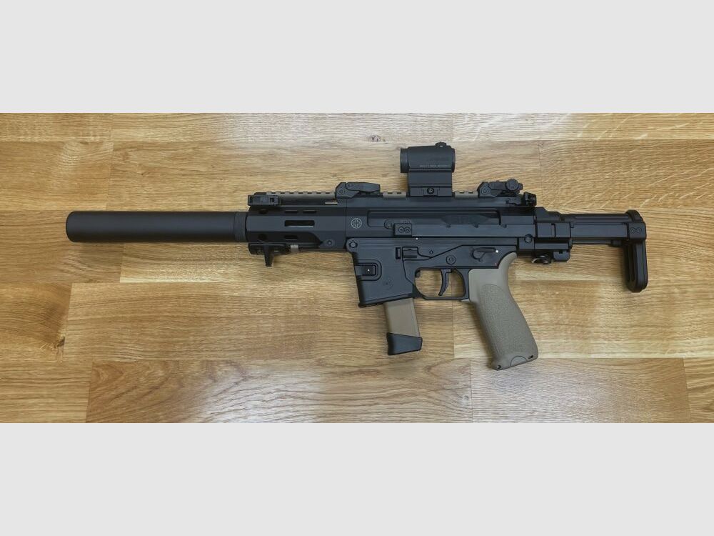 B&T AG SPC9 PDW G - halbautom. Pistole 9mmLuger - Typ Glock 9mm Magazine ähnlich GHM9 APC9 Pro - SPC9 Selbstladekarabiner / SLK/PCC