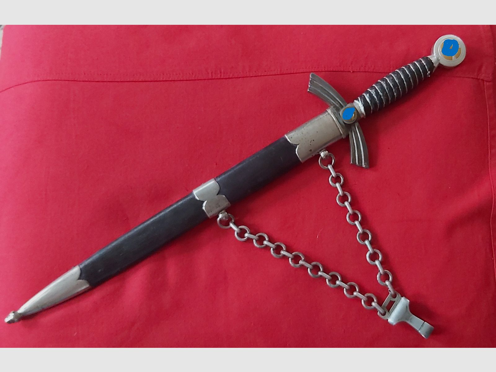 Luftwaffen Fliegerdolch (surnommé Borddolch) Fa. E.& F. Hörster