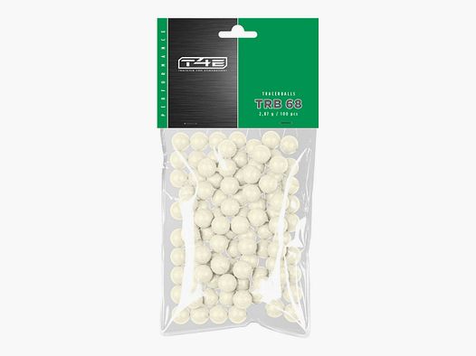 T4E Performance Tracerballs Boules en Plastique Lumineuses 100 Coups Calibre .68