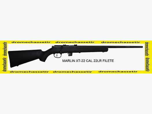 Carabine a verrou Marlin XT-22 synthetique, cal 22lr, filetée