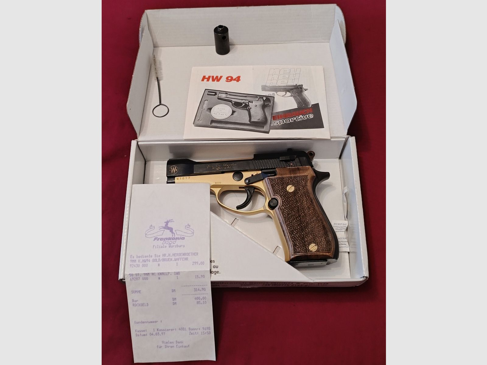 Weihrauch HW 94 Gold Schwarz , Bild 5 von 5