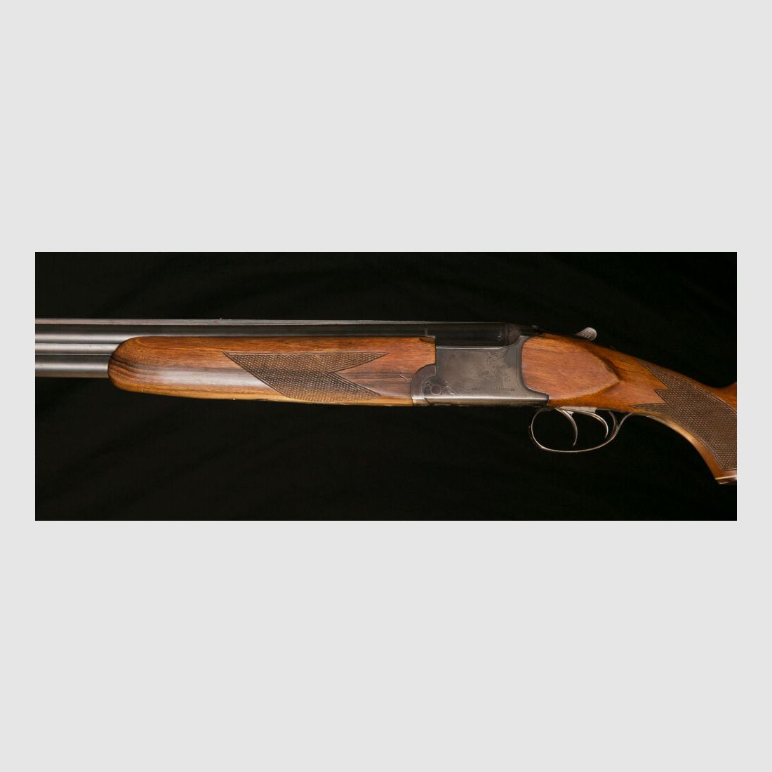 double-barreled shotgun