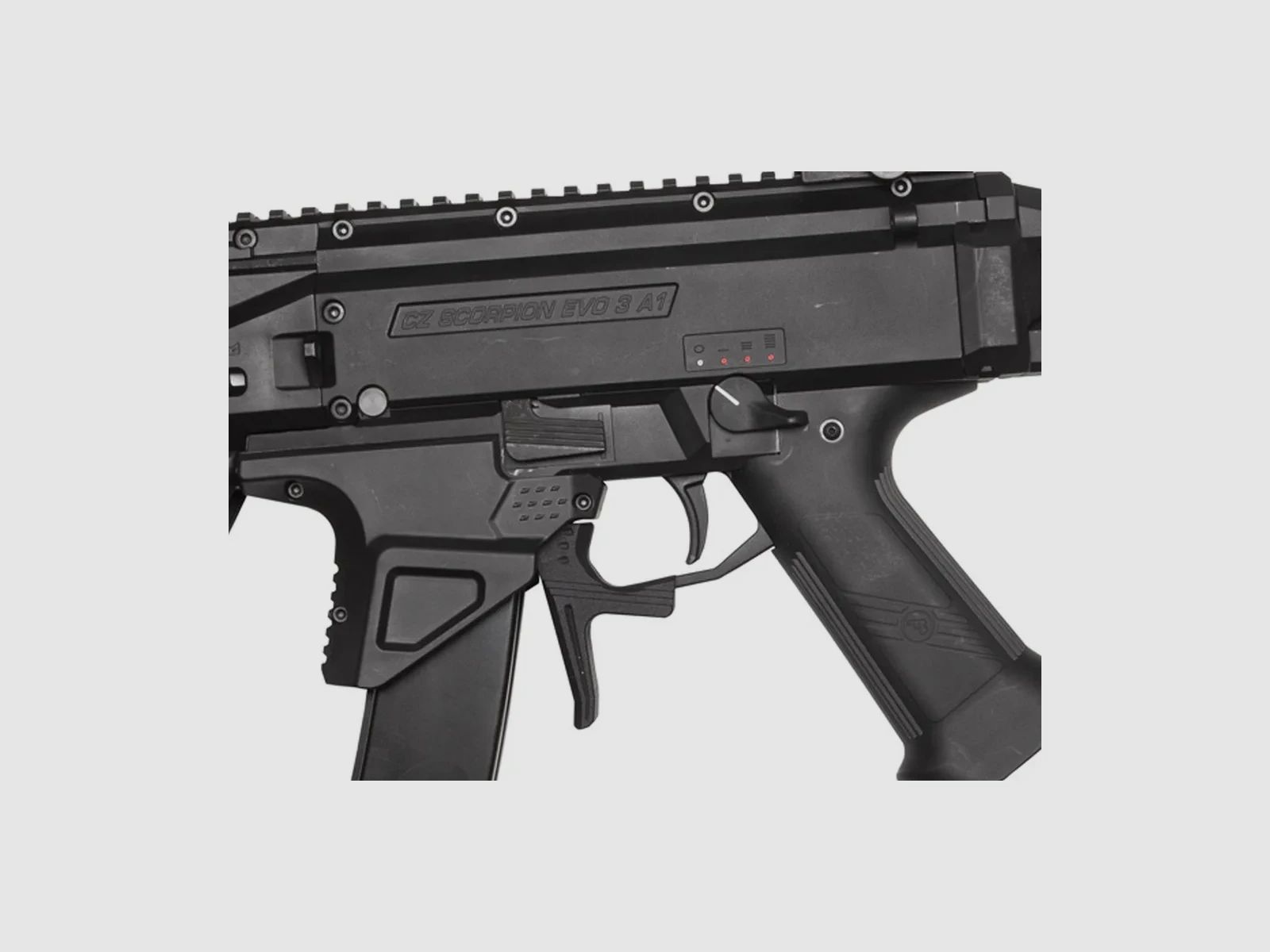 Scorpion EVO 3 ATEK in zwart Airsoft Vrij vanaf 18 - S-AEG -F-