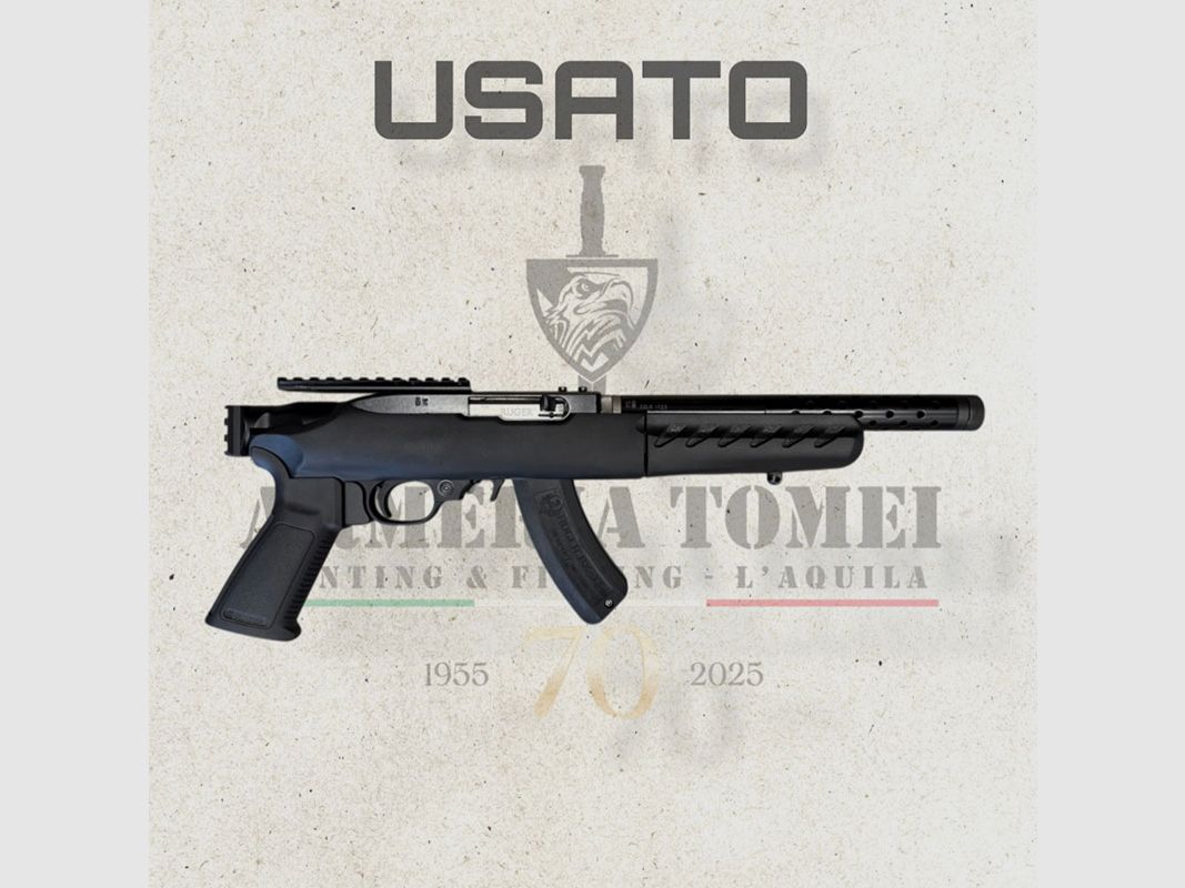 USATO – PISTOLA – RUGER MOD. 22 CHARGER cal. 22LR | 10″, immagine 1 di 6